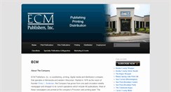 Desktop Screenshot of ecmpublishers.com